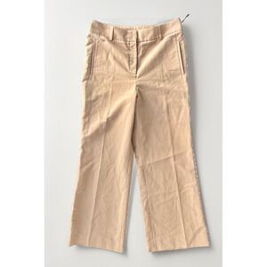 AKRIS $500‎ NEW Slacks Work Pants Beige Cotton Size 10